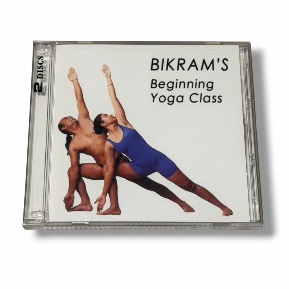 Bikrams Beginning Yoga Class 2 Discs 2005 CD Set